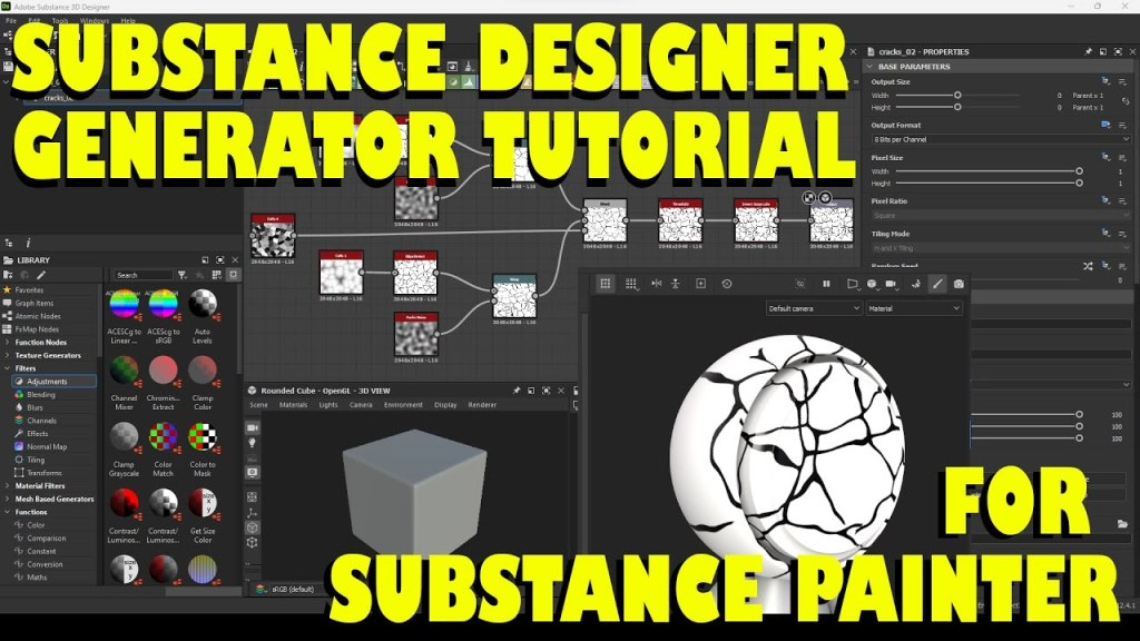 Picture of: Substance Painter generator tutorial for Substance designer – YouTube